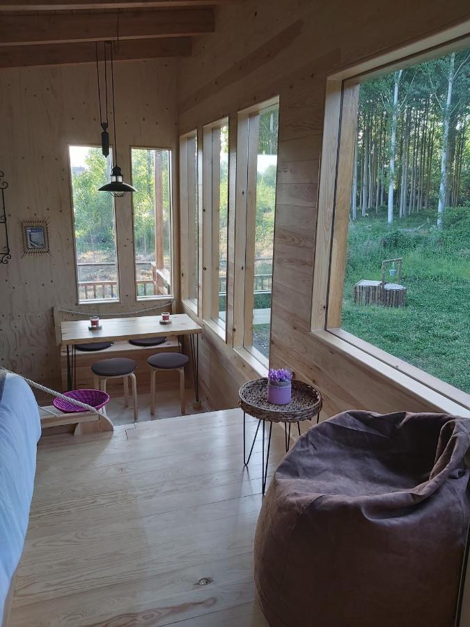 Bonita Cabana De Los Arboles En La Rioja , Durmiendo Entre Arboles Anguciana Экстерьер фото